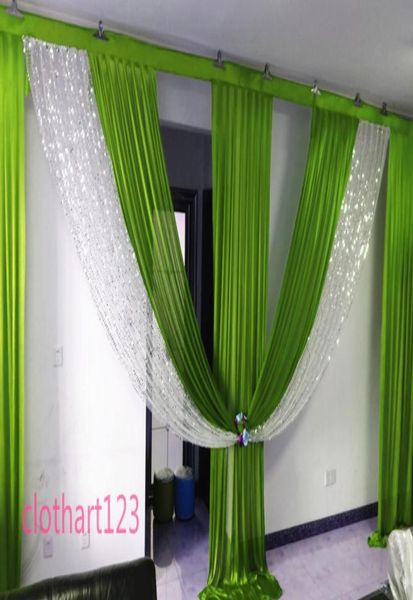 

wedding decorations silver sequin swags designs wedding stylist 6m wide swags for backdrop party curtain celebration stage design 8439556