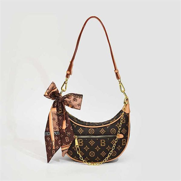 

women's bag 2023 new simple and letter printing single shoulder crossbody bag foreign style dumpling bag rp93 50% clearance sale