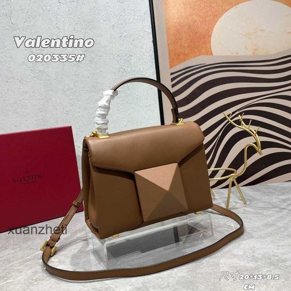 

beach women bag crossbody large high bags luxury classic ladies valentino designer rivet handbags cowhide handheld small handbag rqys