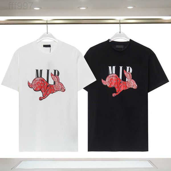 

mens designer t shirt casual man womens tees with amirs letters print short sleeves sell luxury men quick dry clothes, White;black