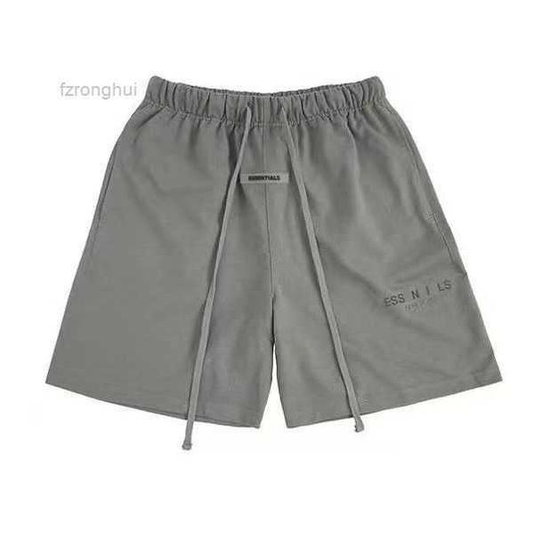 

2023 reflective high street shorts men's casual sports pant loose oversize style drawstring short pants trend designer ess 4 45cy, White;black