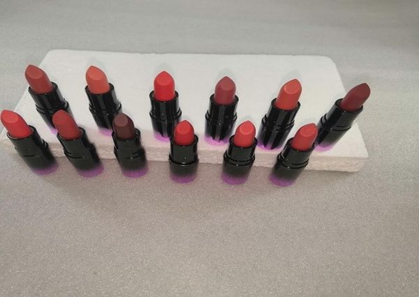 

12pcs makeup powder kiss lipstick aluminum tube matte shell6622386