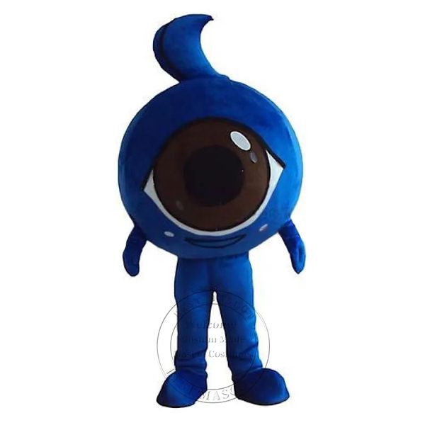 

blue eye mascot costume carnival performance apparel cartoon theme fancy dress ad apparel, Red;yellow