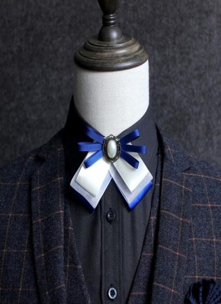 

bow ties men women cosplay japan college student school banquet party uniform tie knot cravat work boy girl alloy ribbon bowtiebow9660544, Black;gray