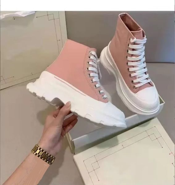 

shoes booties famous designer women luxury casual men shoes boots tread slick lace up sneaker triple soft and comfortable leather stylish an, Black