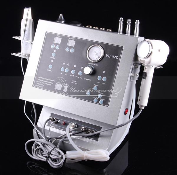 

4 in 1 diamond dermabrasion microdermabrasion ultrasound ultrasonic skin lifting salon machine5655352