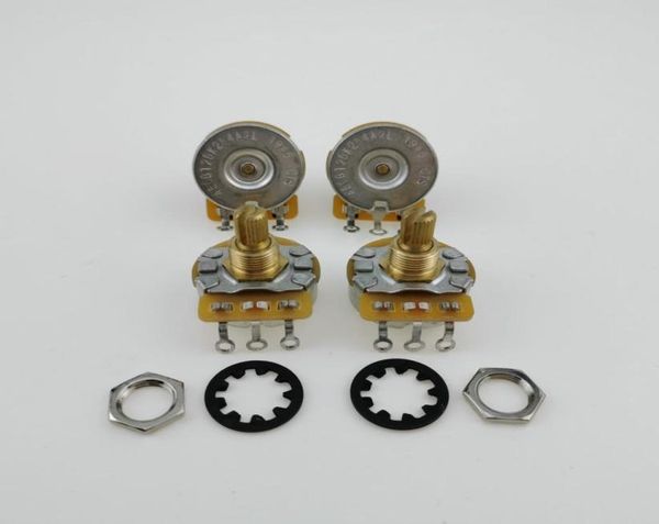 

cts guitar potentiometer 250k copper shaft pot effectively reduce the noise scale more accurately suitable for single coil pickups1591466