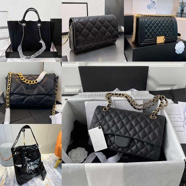 

cc bag multiple styles 7a designer women shoulder tote crossbody bag classic chain flap luxury caviar grain sheepskin leather canvas fashion