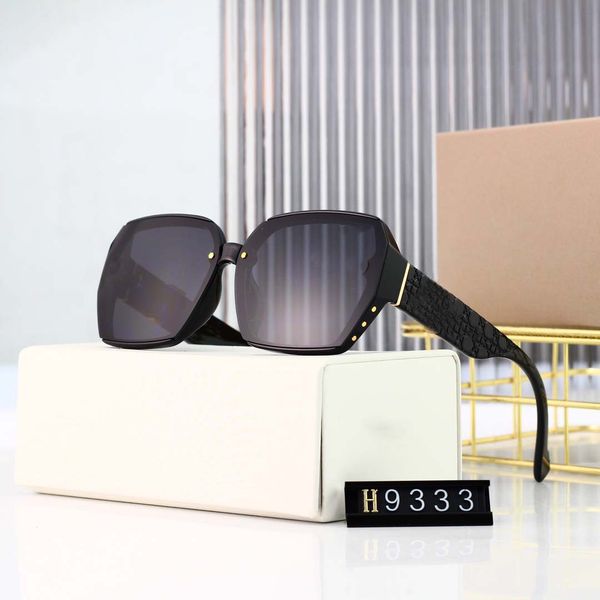 

sunglasses fashion luxury sunglasses 9333 designer letter womens mens polarized sun glasses goggle senior eyewear for women, White;black