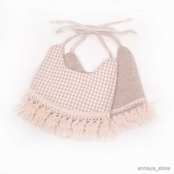 

bibs burp cloths cotton tassel baby bibs double-deck floral saliva towel for infant toddler dinner feeding soft burp cloths baby care r23062