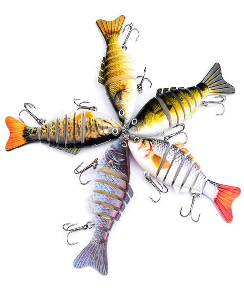 

10cm 155g fishing lures multi jointed swimbait bass crankbait for wobblers pike artificial bait walleye3228665