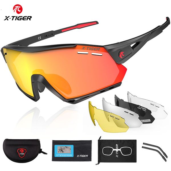 

sunglasses x-tiger cycling glasses polarized pochromic cycling sunglasses mountain bicycle glasses mtb protection cycling goggle eyewear 230, White;black