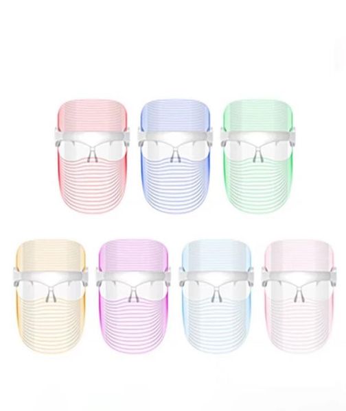 

professional led pon light therapy mask beauty device face tightening whitening antiaging skin care tools facial mask5533662