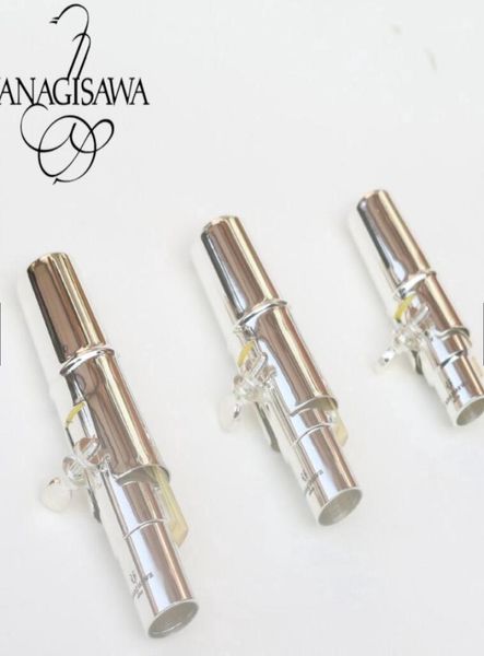 

yanagisawa silver metal sax mouth piece eflat alto drop b saxophone mouthpiece professional size 5 6 7 8 96935648