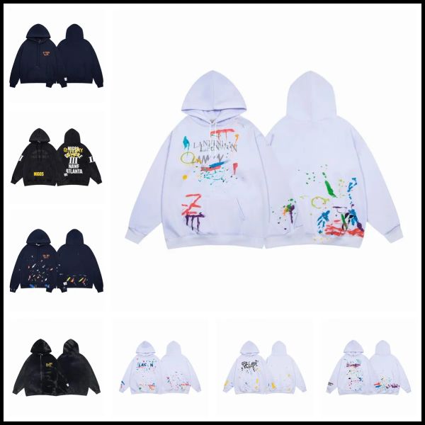 

23ss mens designers hoodies galleryes depts fashion galleryse hoodys winter man long sleeve men womens hoodie clothing, Black