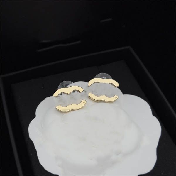 

2023 spring/summer latest earrings ccity designer luxury stud women jewelry channel gold earring high-qualit woman ohrringe 898, Golden;silver