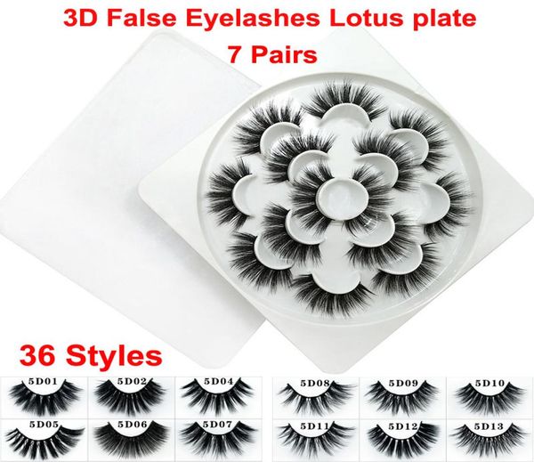 

3d mink false eyelashes dramatic volume eyelashes strip 5d 36 styles false eyelash extension faux mink natural thick soft lashes l3333005