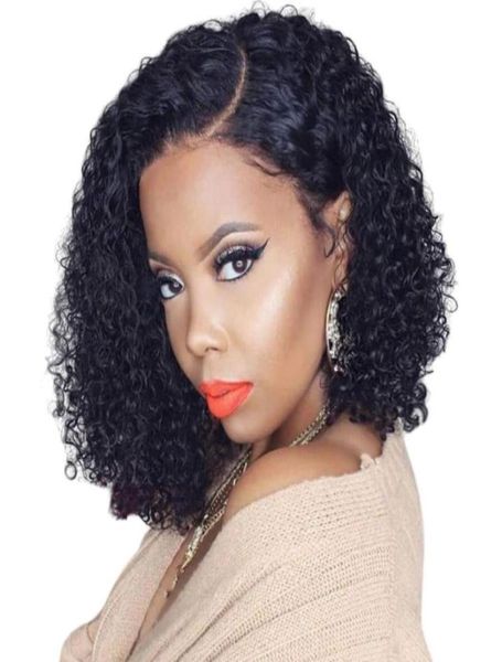 

fashion short wave synthetic hair wig for women012345698683314957121, Black