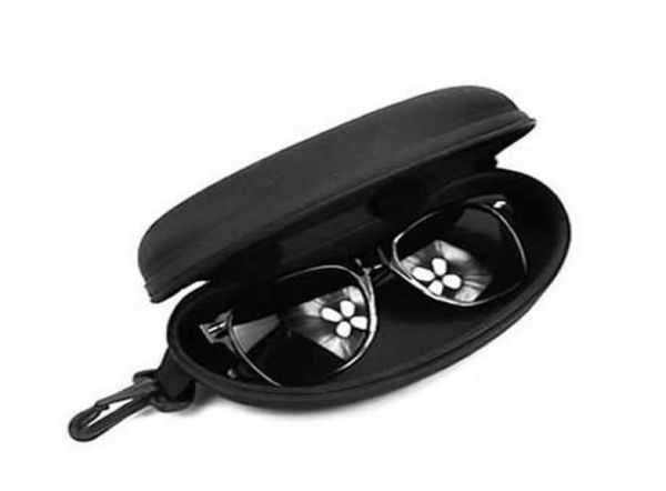 

zipper glasses box black portable cute style hard zipper case box for glasses eye glasses sunglass bag eyewear accessories 3822814