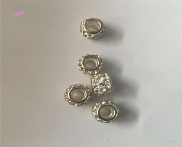 

rhinestone dreadlock bead 50pcs beautiful braiding hair dreadlock beads white color dread hair beads in 5mm hole7137580, Black