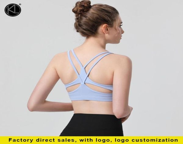 

sports underwear women039s running yoga bra fitness suit vest shockproof gathered high support anti sag bra2239622