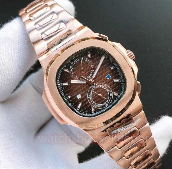 

men's fully 2023 automatic mechanical watch 40mm stainless steel 904l multi-color u1 parrot waterproof, Slivery;golden