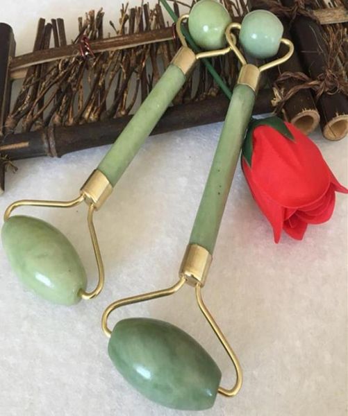 

epacket portable pratical jade facial massage roller anti wrinkle healthy face body head foot nature beauty tools6529629