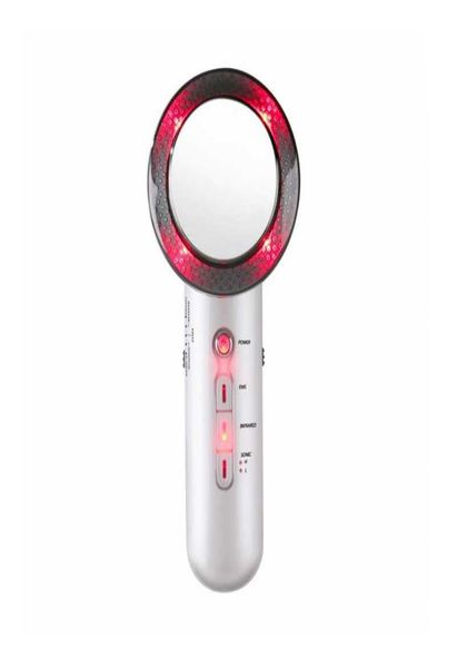 

face reduction 3 in 1 ems infrared ultrasonic body massager anti cellulite fat burner infrared slimming machine2752778, Black