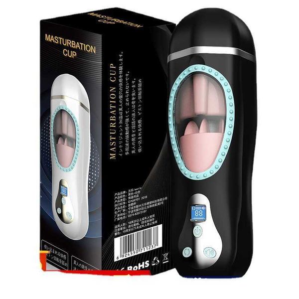 

wan xuan ba aircraft cup fully automatic rotating tongue pronunciation male device products