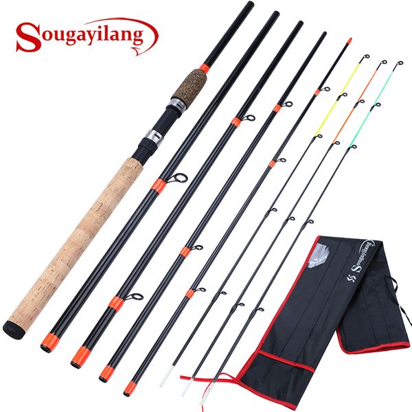 

spinning rods sougayilang cork handle feeder spinning fishing rod 3.0m l m h power travel rod de pesca carp feeder pole 230627