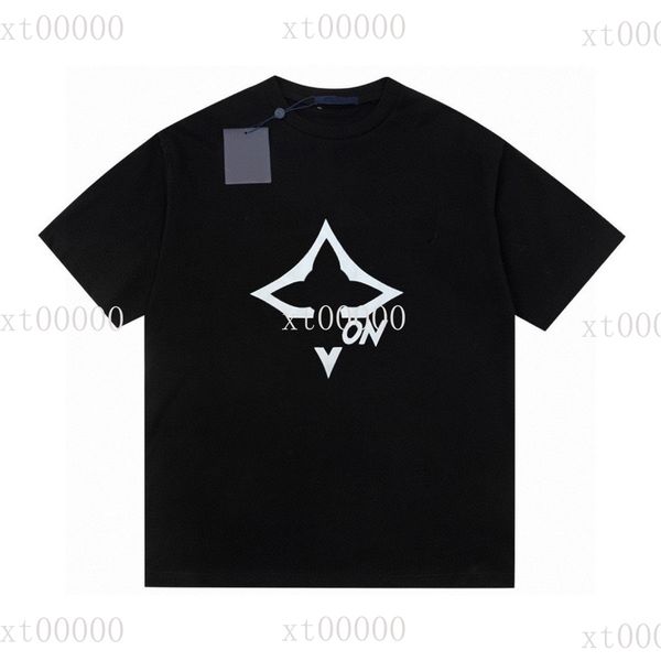 

22ss designer letter printed t shirts tee sweatshirt fashion high street short sleeves summer casual t-shirt breathable men women crew neck, Black;brown