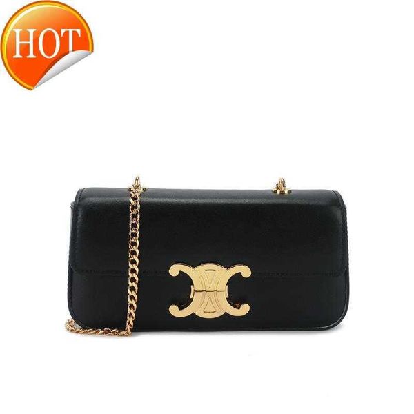 

women's designer bags gold lock buckle lisa the same arc de triomphe staff underarm tofu 2023 summer new fashion shoulder bag factory d