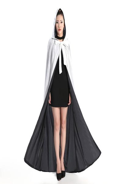 

new arrival velvet hooded cloaks winter wedding capes wicca robe warm christmas long bridal wraps s6xl4766394, White