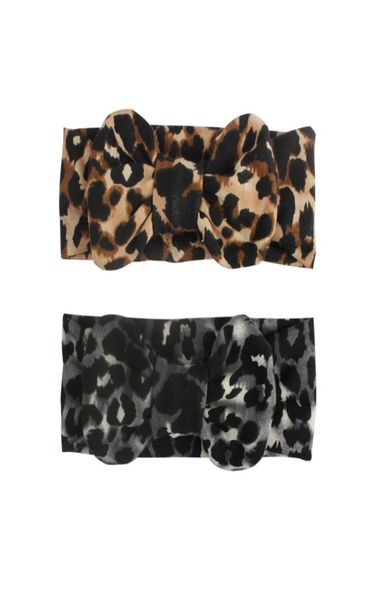

hair accessories 2020 kids girls baby toddler leopard turban removable knotted bow hat cap headband hair band headwear baby kids g3708217, Slivery;white