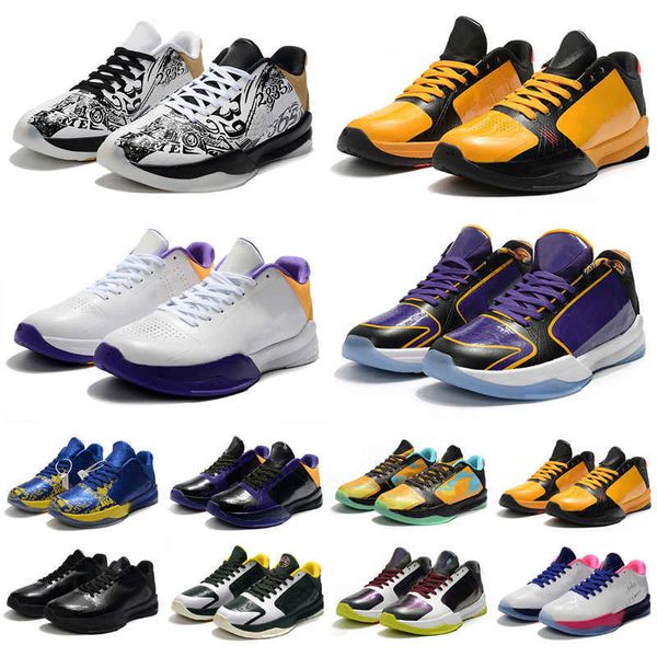 

mamba 5 6 series protro system basketball shoes what if lakers bruce lee big stage chaos prelude metallic gold rings men 5s 6s collection de, Black