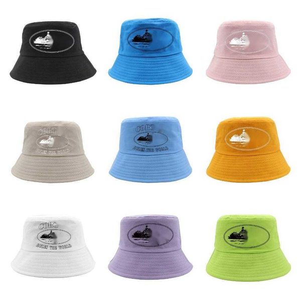 

outdoor sports baseball cap mens bucket hats cort designer hat men women sun hat fashion printed cotton linen visor hats, Blue;gray