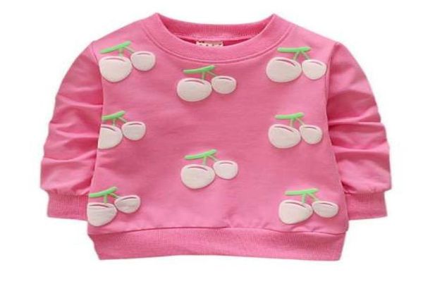 

sweatshirts cherry baby girls boys hoodies toddler kids sweatshirts lovely round neck long sleeves hoodies4479551, Black