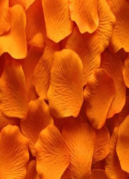 

2000 pcs orange silk rose petal petals wedding favors party decoration or choose colors4453187