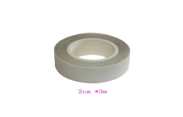 

20rolls whole strong adhesive double tape for toupees men039s wig size 2cmx300cm6183813, Black;brown
