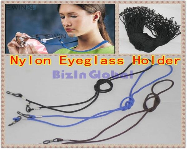 

50 x nylon eyeglass holder cord sunglass glasses eyewear neck strap blackbluebrown6394837