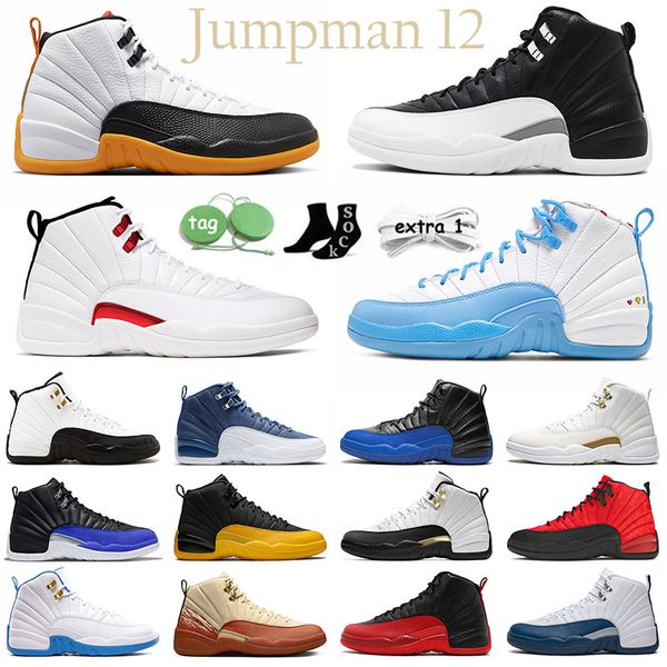 

12s basketball shoes brilliant orange jumpman 12 fashion sneakers university gold black taxi utility grind stealth winterized wntr men women