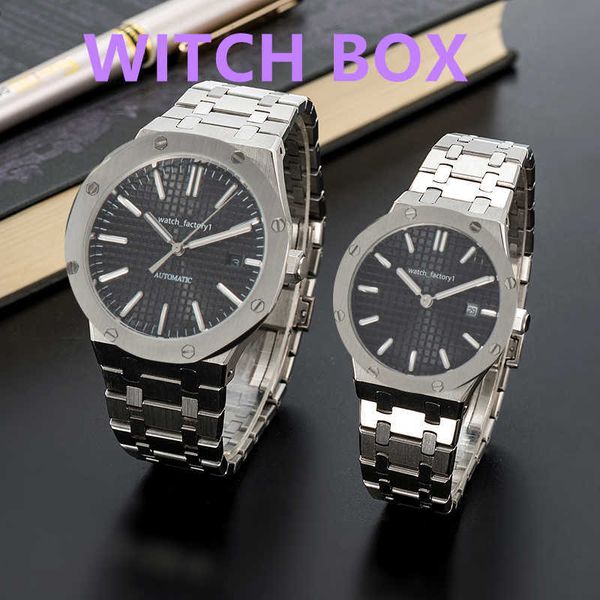 

2023new watch men's automatic watch women's quartz watch all stainless steel sapphire waterproof luminescent watch u1 couple', Slivery;golden