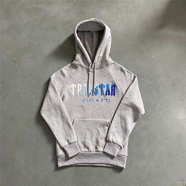 

hiphop y2k hoodie trapstar letter embroidery clothes pullover hoodies men's harajuku cotton clothing streetwear sweatshirts, Black;brown