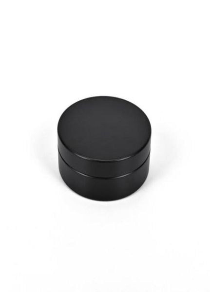 

100ml aluminum jars black metal tin cosmetic containers crafts aluminum boxs fast f33702070732