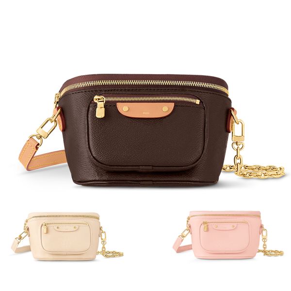 

m82335 m82208 womens mini bumbag chest bag strap luxurys tote handbag clutch waist bag mirror quality mens fanny pack designer shoulder chai