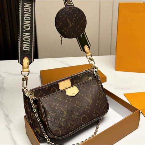 

multi pochette accessoires designer bag louiseits luxury womens chain flap shoulder crossbody bags viutonits round zipped coin purse triple