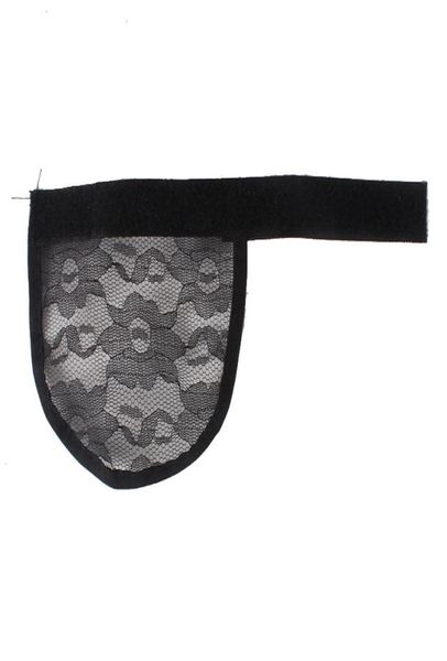 

5pcslot hair net making ponytail hairnet adjustable strap on the back weaving cap glueless2840945, Black;brown