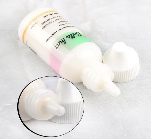 

hair replacement adhesive 13oz invisible bonding glue extra moisture control light hold for poly and lace hairpiece wig toupee sy1252423, Black;brown