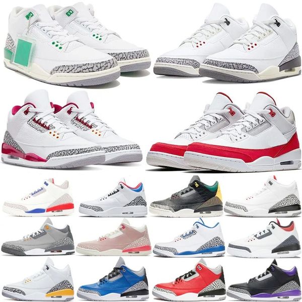 

j balvin x jumpman 3 3s mens basketball shoes medellin sunset multi color men women trainers sports sneakers fn0344-901 2023 36-47