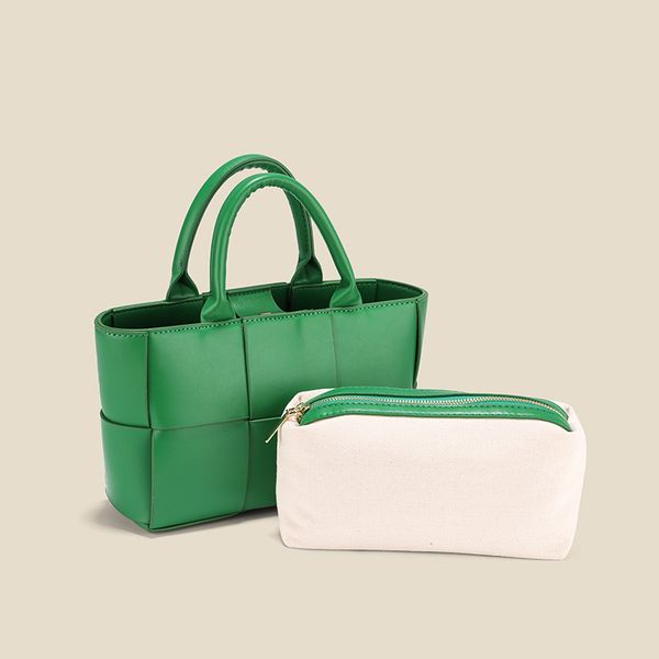 

tote bag summer new woven commuter advanced texture versatile large capacity portable shoulder messenger bags